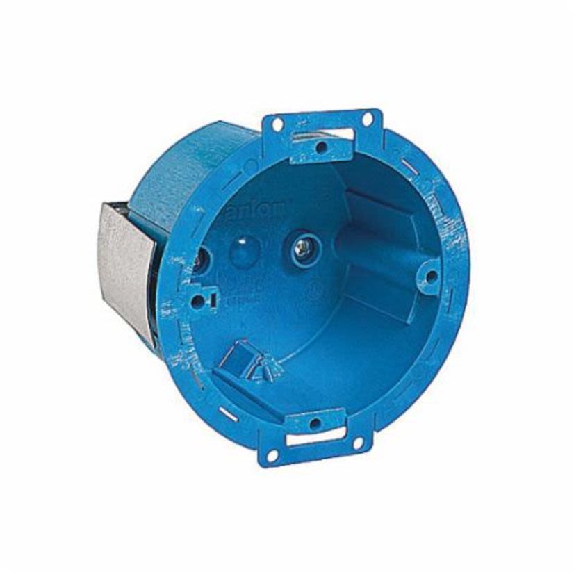 Carlon BH614R New/Old Work Non-Metallic Ceiling Box, PVC, 14.5 cu-in Capacity, 3.17 in D